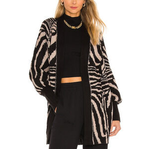 Afrm 'Fulton' Black Acrylic Sweater Size XS / S